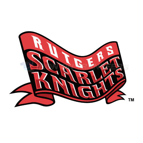 Rutgers Scarlet Knights Iron-on Stickers (Heat Transfers)NO.6037